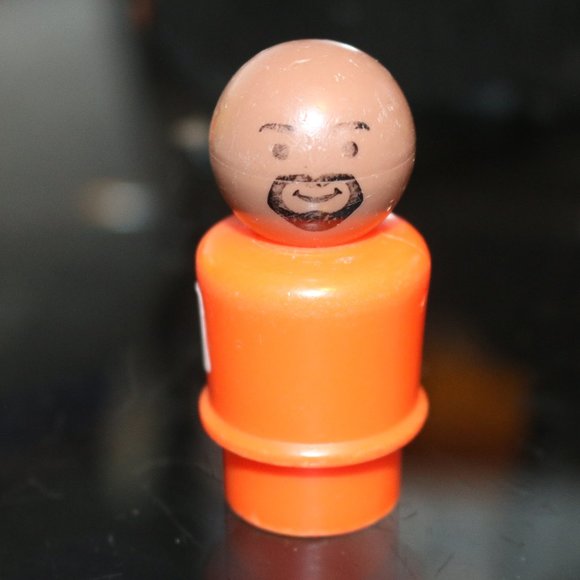 Vintage Fisher Price Little People Gordon Sesame Street Figure 1976 - Picture 1 of 1